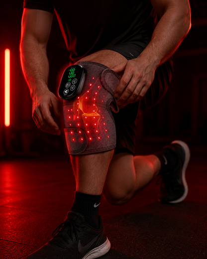 Pureluma Red Light Therapy Knee Pad with Heating & Massage