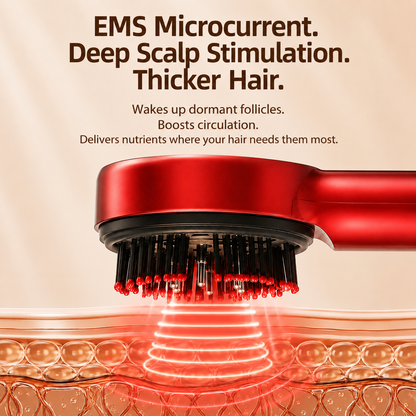 Pureluma Red light Electric Scalp Brush Massager