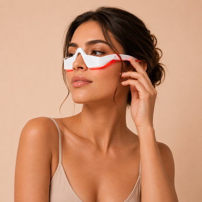 Pureluma EMS Under Eye Mask with Red Light Therapy