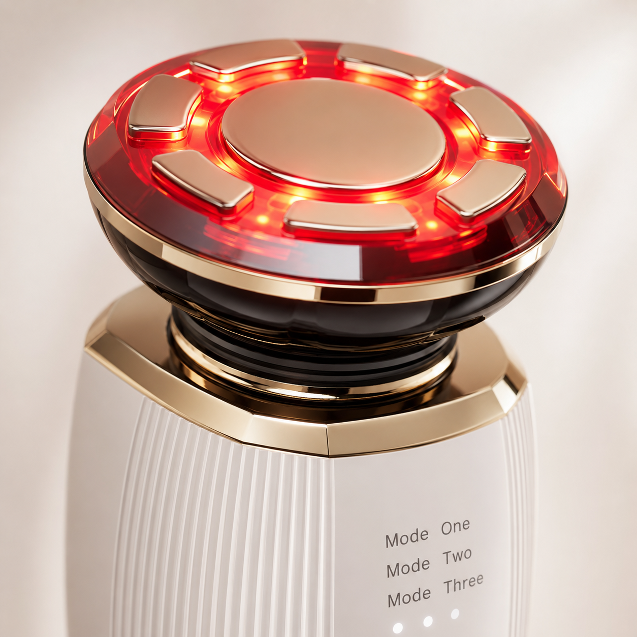 Pureluma 3-in-1 Red Light Therapy Skincare Massager
