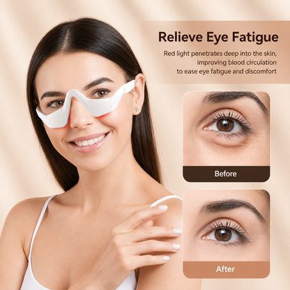 Pureluma EMS Under Eye Mask with Red Light Therapy