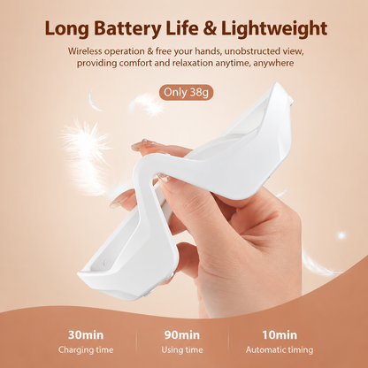 Pureluma EMS Under Eye Mask with Red Light Therapy
