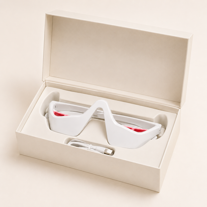 Pureluma EMS Under Eye Mask with Red Light Therapy